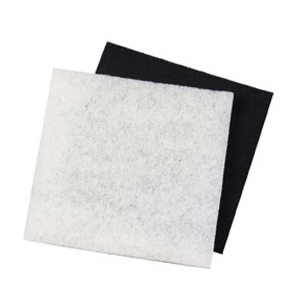 Danner Pondmaster Replacement Pads Filter Media Carbon & Coarse - Black and White - 12 In. X 12 in - 2 Piece