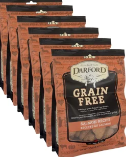 Darford Grain Free Salmon Recipe Dog Biscuit Treats - 12 oz - Case of 6