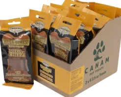 Darford Junior Mega Cheez Bones Display Box Dog Biscuits - 12 Count