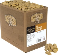 Darford Peanut Butter Bulk Dog Biscuit Treats - 12 lb Bag