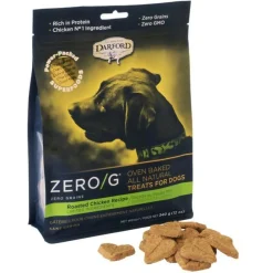 Darford Zero/G Roasted Chicken Dog Bisuits - 12 oz - Case of 6