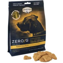 Darford Zero/G Roasted Duck Dog Bisuits - 12 oz - Case of 6