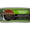 Dave's Pet Food Naturally Healthy Tuna Entree in Gravy Canned Cat Food - 3 oz Cans - Case of 24