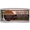 Dave's Pet Food Naturally Healthy Tuna & Shrimp Dinner in Gravy Canned Cat Food - 5.5 oz Cans - Case of 24
