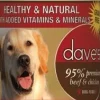 Dave's Pet Food Premium Canned Dog Food Beef & Chicken 95% Meat - 13 oz Cans - Case of 12