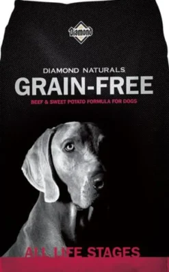 Diamond Naturals Grain-Free Beef and Sweet Potato Dry Dog Food - 5 Lbs