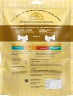Dingo Better Belly Originals Rolls Natural Dog Chews - Beef Sirloin - Small - 20 Pack