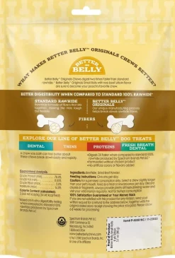 Dingo Better Belly Originals Rolls Natural Dog Chews - Beef Sirloin - Small - 6 Pack