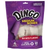 Dingo Bones Value Pack Natural Dog Chews - Medium - 4 Pack