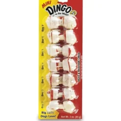 Dingo Dental Bones for Total Care Natural Dog Chews - Chicken - Mini - 7 Pack