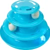 Doc & Phoebe Forever Fun Treat Track Cat Treat Dispenser - Blue - 5.25 in