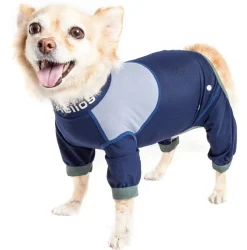Dog Helios ® 'Tail Runner' Lightweight 4-Way-Stretch Breathable Yoga Dog Tracksuit