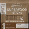 Dog Treat Naturals Superfood Sticks Sweet Potato and Quinoa with Turmeric Soft and Chewy Training Dog Treats - 10 Oz