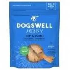 DOGSWELL Hip and Joint Grain Free Jerky Chicken Soft and Chewy Dog Treats - 4 oz Bag