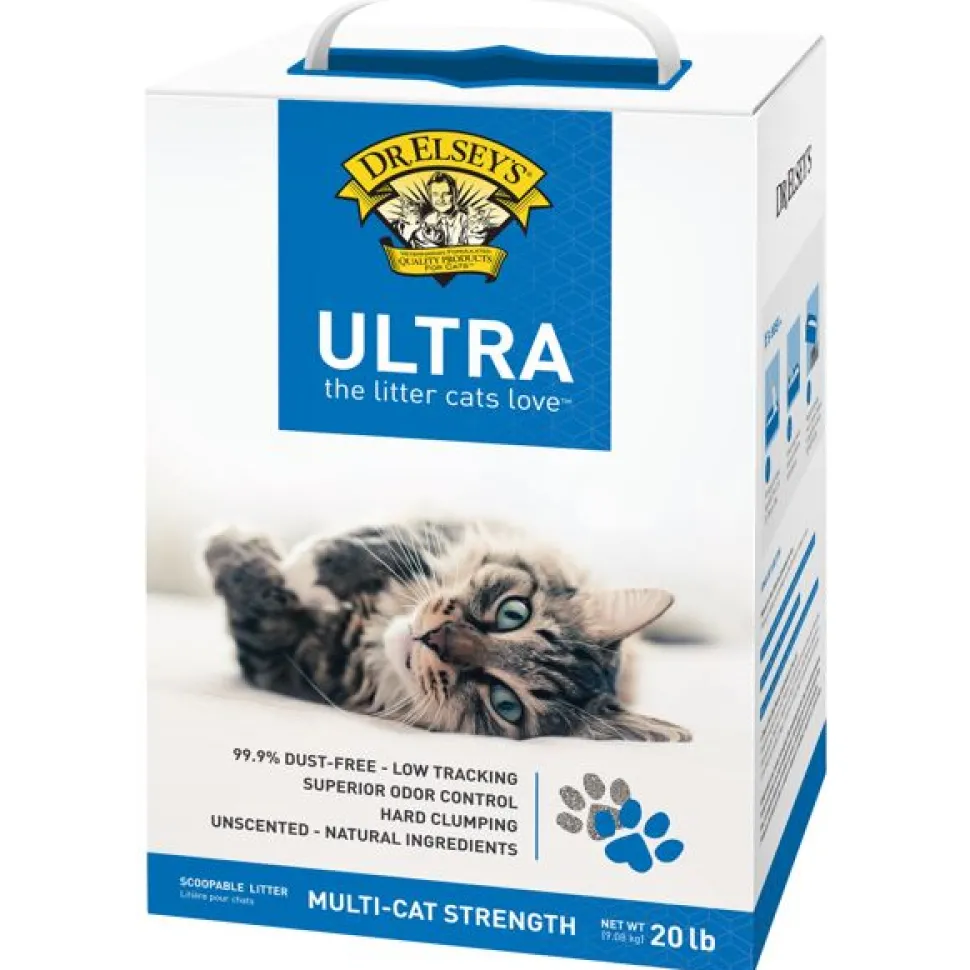 Dr. Elsey's Precious Cat Litter Alternative Premium Clumping Ultra Scented Cat Litter - 20 lb Box