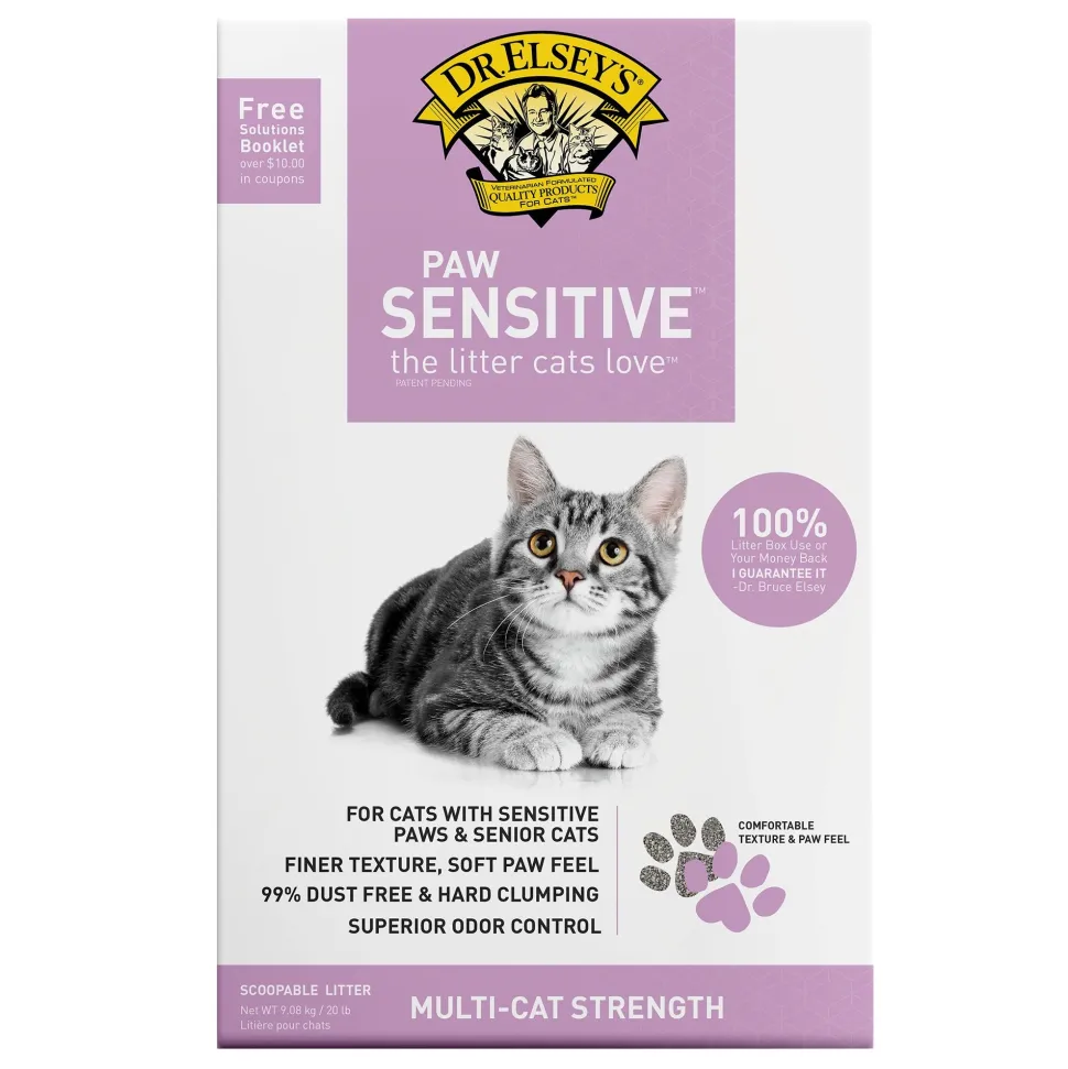 Dr. Elsey's Precious Cat Litter Alternative Premium Clumping Sensitive Paw Cat Litter - 20 lb Box