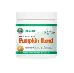 Dr. Marty Better Life Boosters Pumpkin Blend Dog Food Toppers - 3.12 Oz