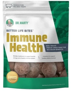 Dr. Marty Freeze Dried Raw Dog Treats Better Life Bites Immune Health