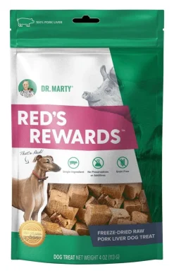 Dr. Marty Reds Rewards Pork Liver Dog Treat