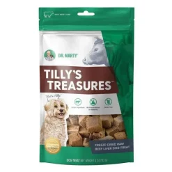 Dr. Marty Tilly's Treasure Beef Liver Natural Dog Treats - 4 Oz