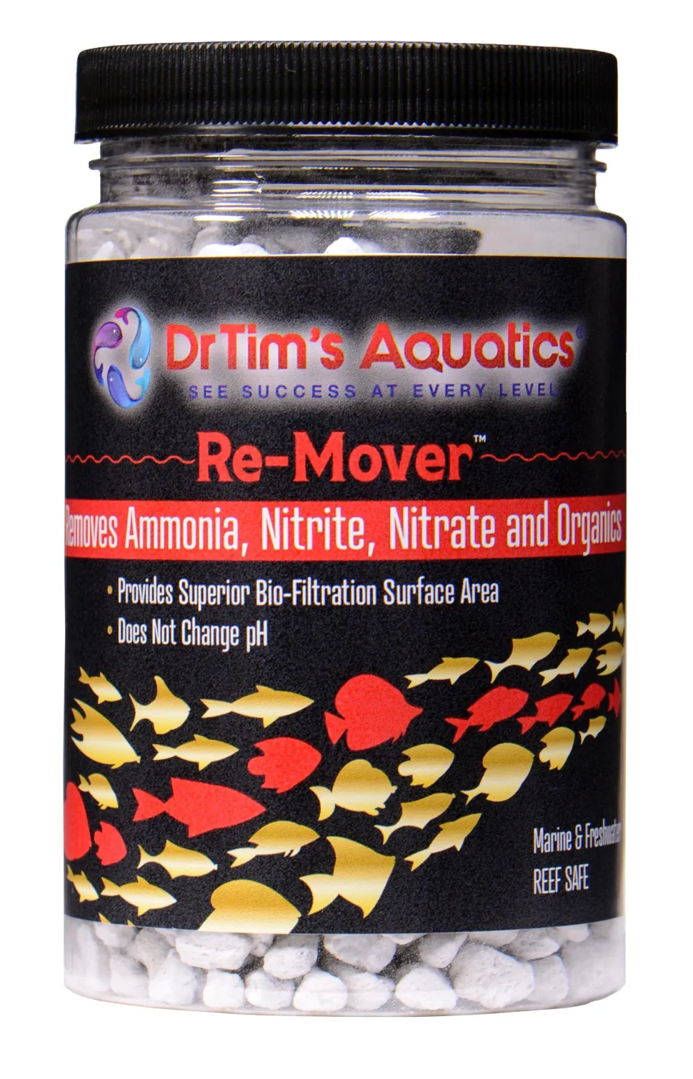 Dr Tim's Aquatics Ammonia Nitrite and Nitrate Re-Mover (30-50GAL) - 16 Oz