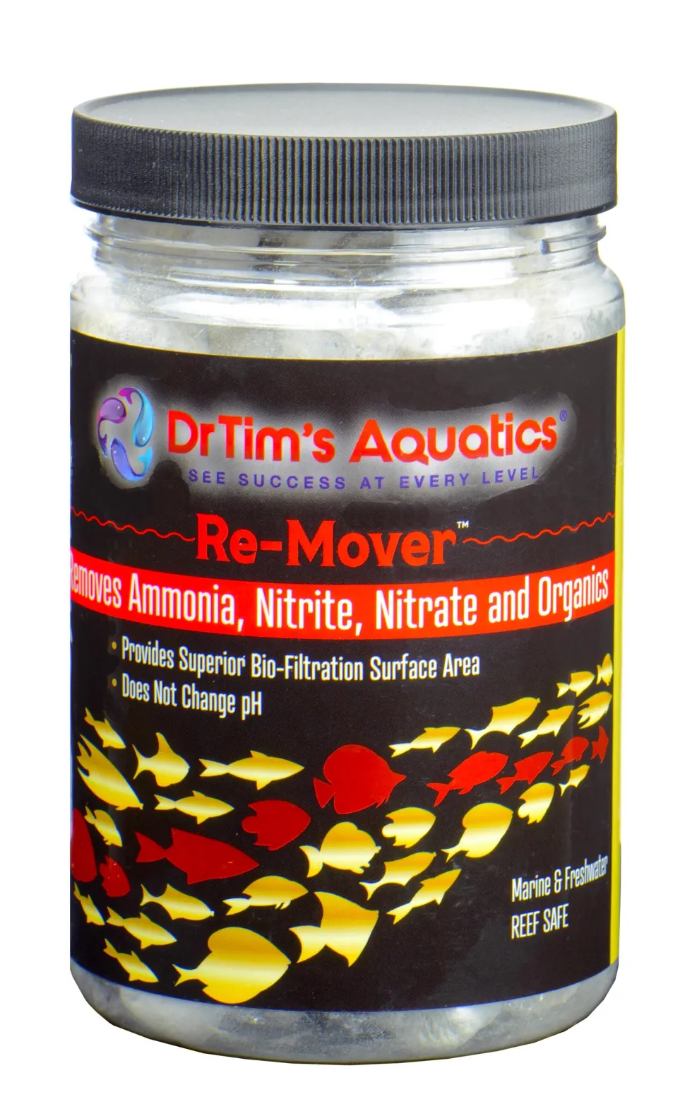 Dr Tim's Aquatics Ammonia Nitrite and Nitrate Re-Mover (60-100GAL) - 32 Oz