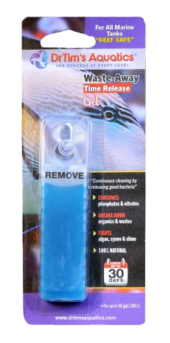 Dr Tim's Aquatics Marine Waste Away Gel Saltwater Aquarium Solution - Medium