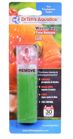 Dr Tim's Aquatics Waste-Away Release Gel Freshwater Water Clarifer - (30GAL) - Medium