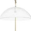 Droll Yankees Seed Saver with Adjustable Dome Wild Bird Feeder - Clear - 1 Lb Cap