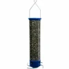 Droll Yankees Yankee Whipper Squirrel Proof Tubed Wild Bird Feeder - Blue - 5 Lbs Cap