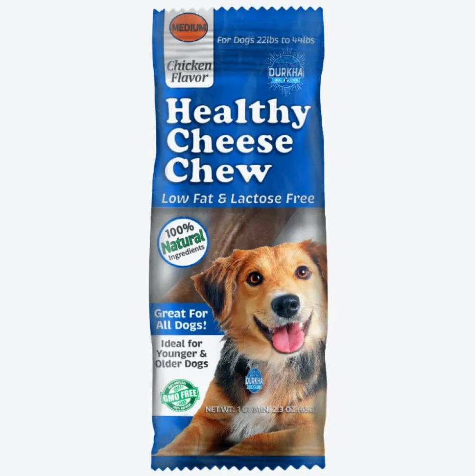 Durkha Dog Healthy Cheesey Chews Chicken - Small - 1.3 Oz