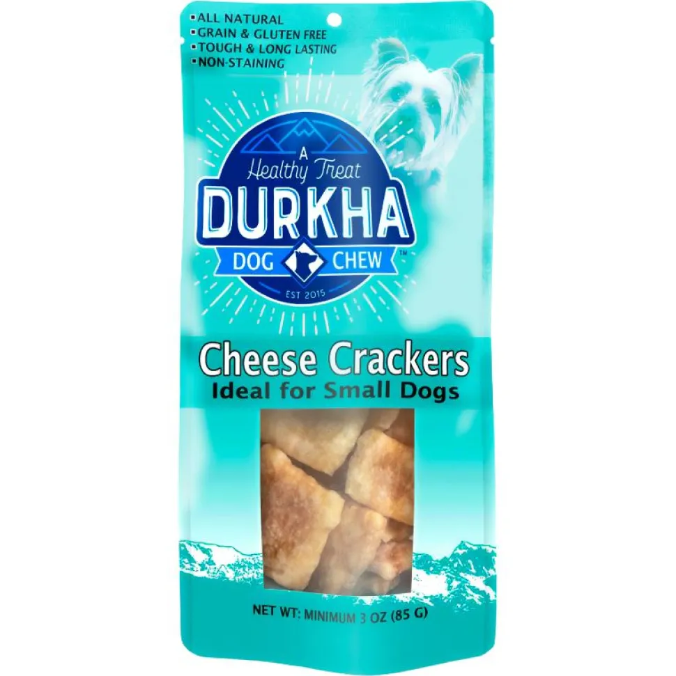 Durkha Himalayan Cheese Dog Chew Crackers Treats - 2 Lbs Bulk Box