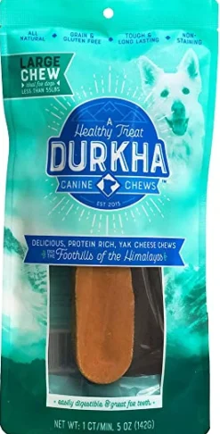 Durkha Himalayan Jumbo Cheese Natural Dog Chews - 5 lb Bag