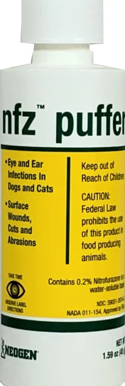 Durvet Nfz Puffer Eye & Ear Infection Treatment Veterinary Supplies Powders & Misc - 1.59 Oz