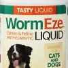 Durvet Wormeze Liquid De-Wormer for Dogs & Cats - 8 Oz