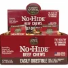 Earth Animal Dog Chews NO HIDE Beef Display - 27 Piece