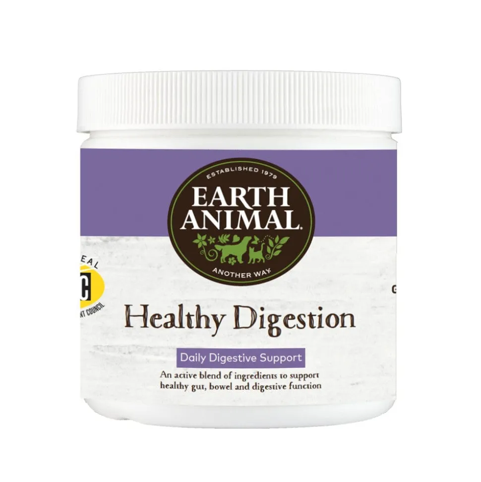 Earth Animal Dog Healthy Digestion - 8 Oz
