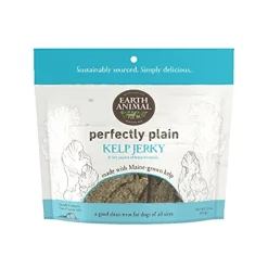 Earth Animal Dog Jerky Treats Plain Kelp - 3.5 Oz