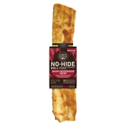 Earth Animal No Hide Rolls BBQ Bacon Cheeseburger Flavored Natural Dog Chews