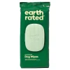 Earth Rated Dog Grooming Wipes Un-Scented - 100 Count