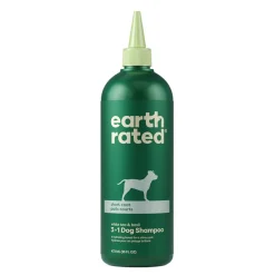 Earth Rated Short Coat 3-in-1 White Tea and Basil Fragrance Dog Shampoo - 16 Oz