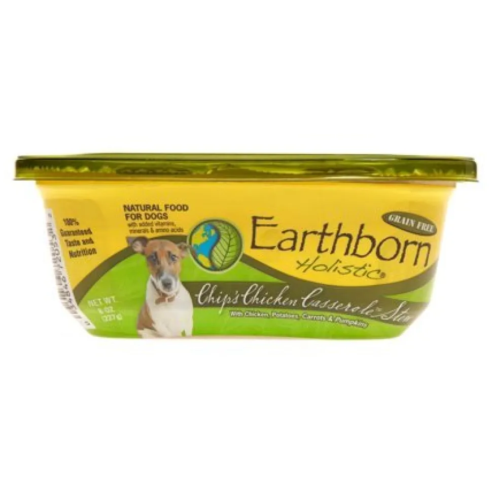 Earthborn CHIPS Chicken Casserole Wet Dog Food - 8 Oz - Case of 8