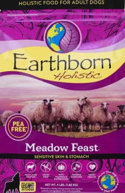 Earthborn Grain-Free Meadow Feast Dry Dog Food - 4 lbs