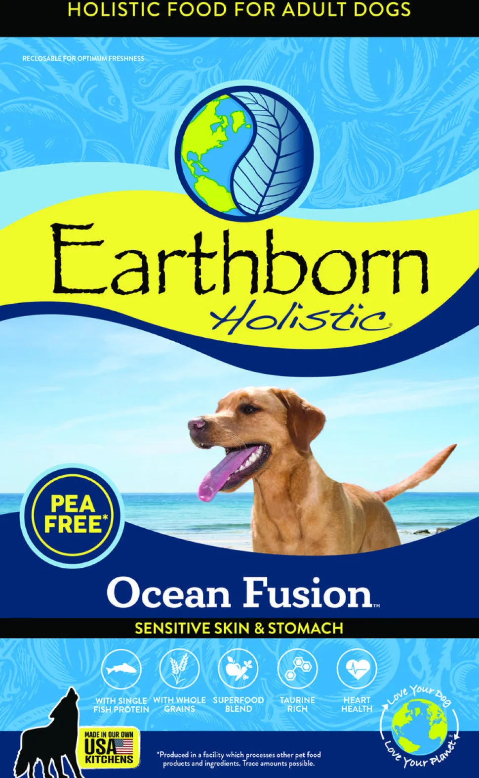 Earthborn Ocean Fusion Dry Dog Food - 12.5 lbs