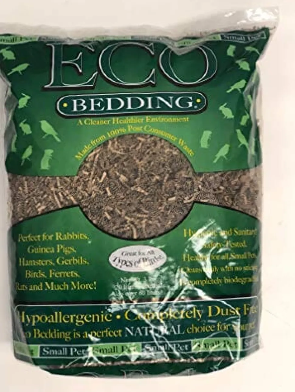 Eco Bedding for Small Pets - Brown - 3 Lbs