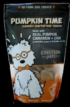 Einstein Pets Signature Treats Pumpkin Time Chewy Dog Treats - 8 oz Bag