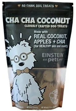 Einstein Pets Signature Treats Cha Cha Coconut Chewy Dog Treats - 8 oz Bag