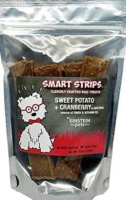 Einstein Pets Sweet Potato & Cranberry Jerky Treats Dog Jerky Treats - 5.5 oz Bag