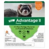 Elanco Advantage II Ferret 2-Month Dose Spot-on Flea and Tick Treatment - Orange - 2 Pack