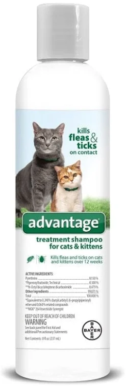 Elanco Advantage Treatment Shampoo for Cats and Kittens